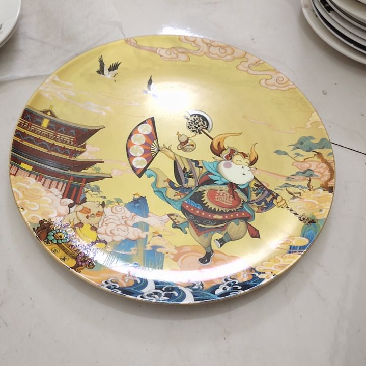 摆件陶瓷盘子碗啥都有