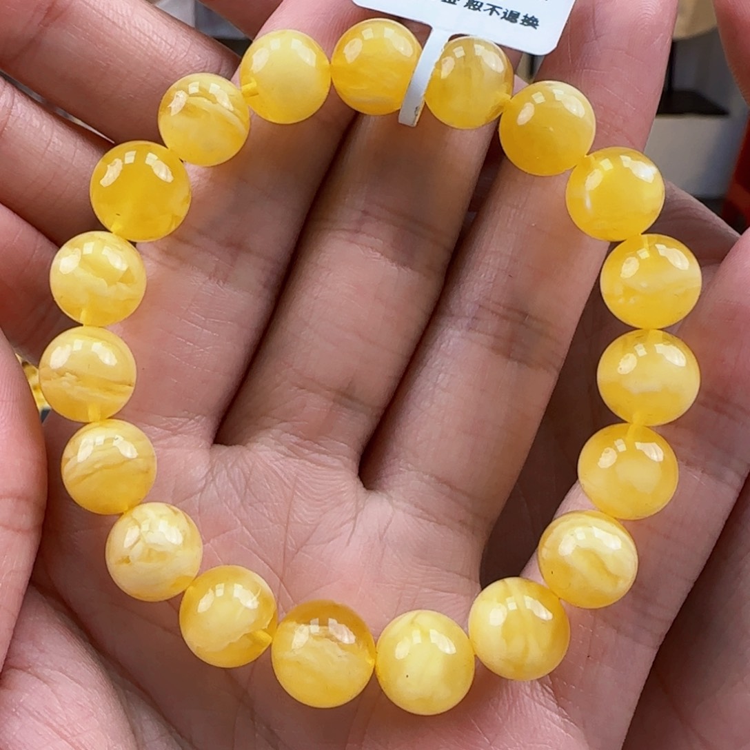 琥珀裸石未镶嵌蜜蜡