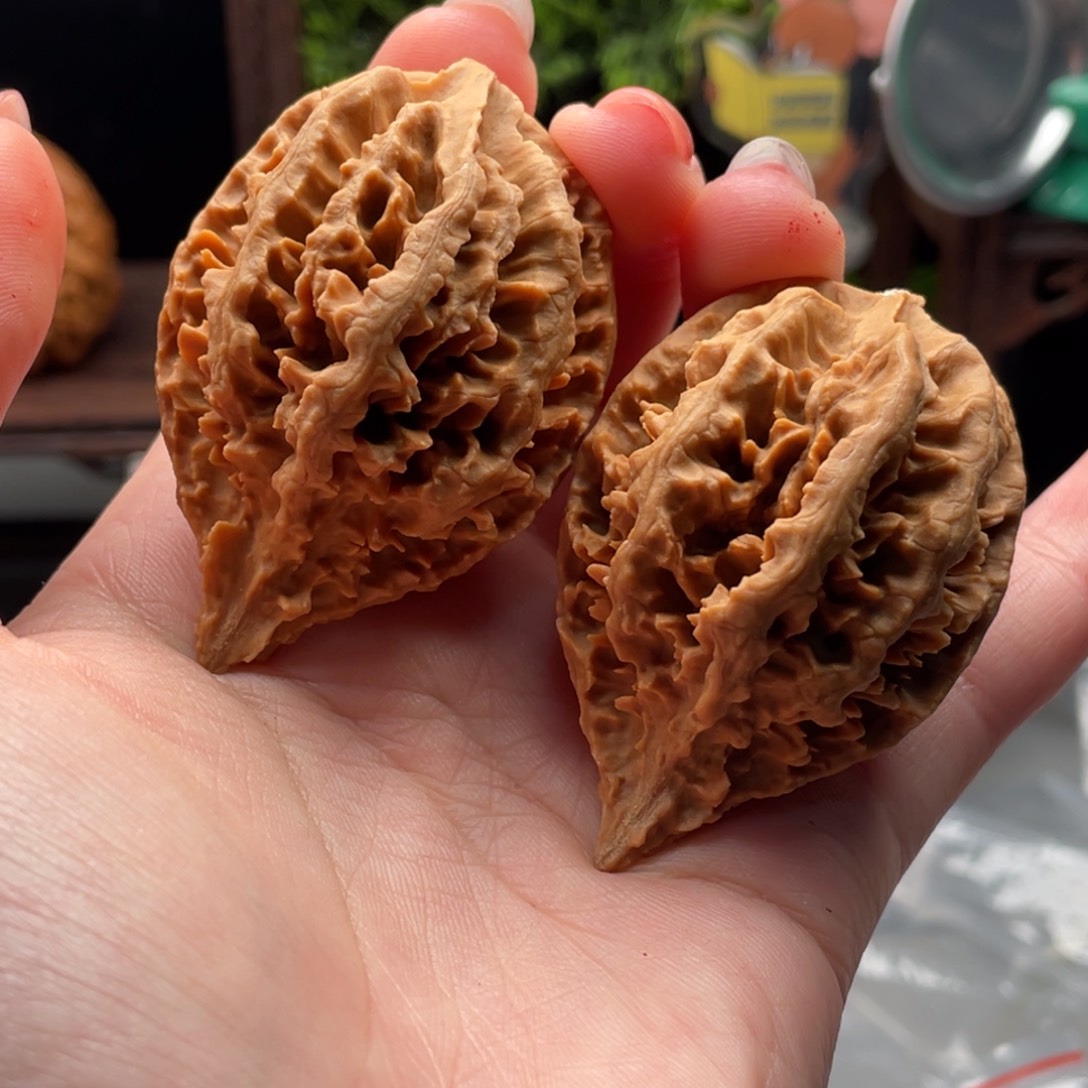 文玩核桃把件小楸千90