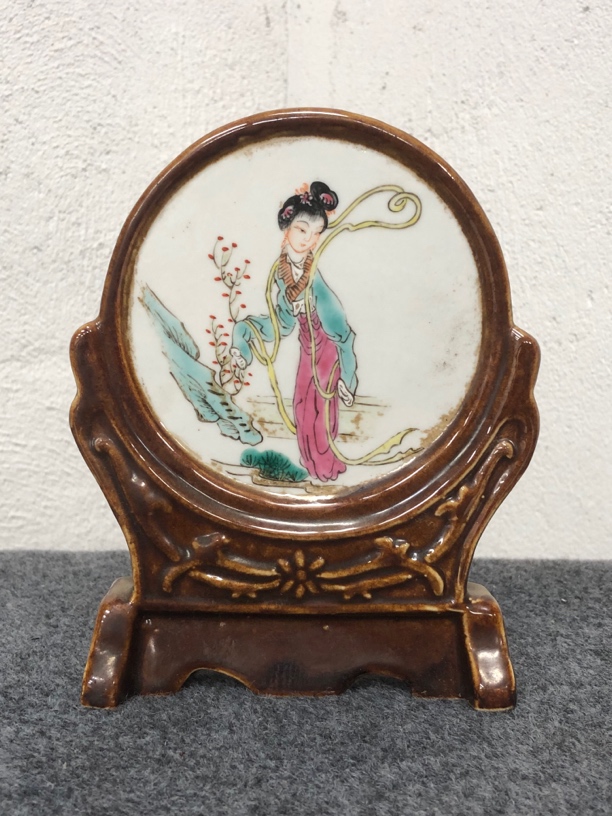 仕女图 摆件：全品相无磕碰