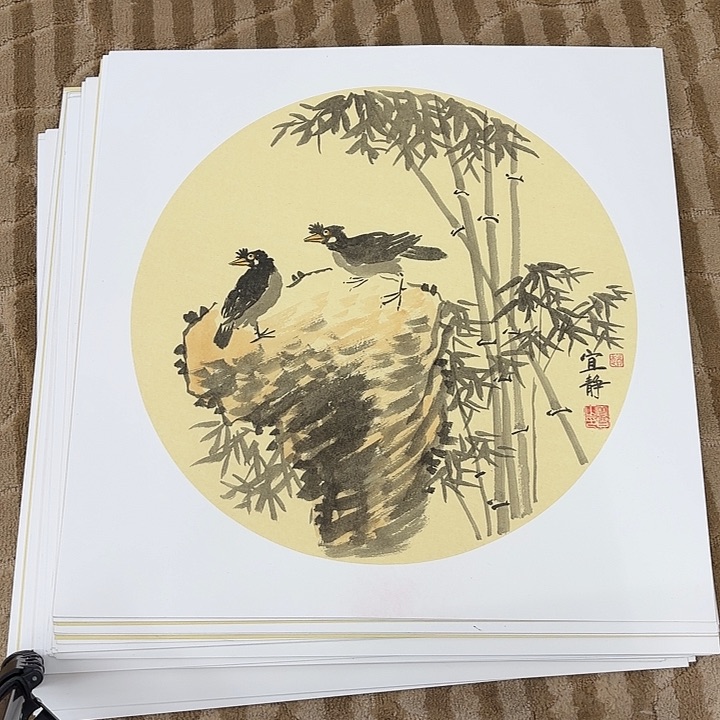 国画花鸟等多种鸟类50.50