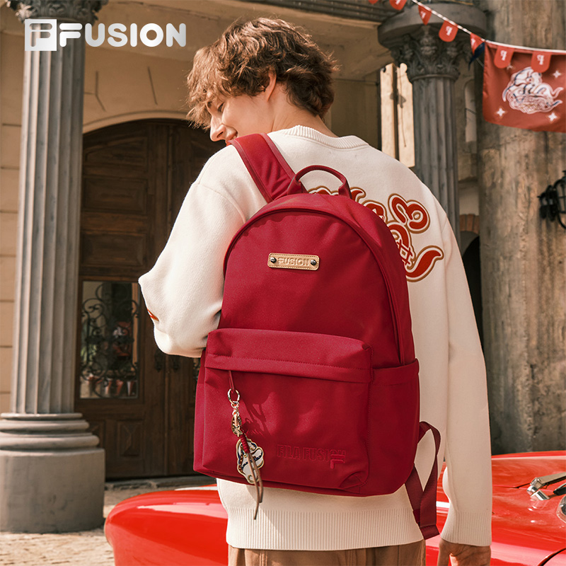 【马上起飞 】 Dimitri联名背包潮牌新年红色新款双肩包T13U613104