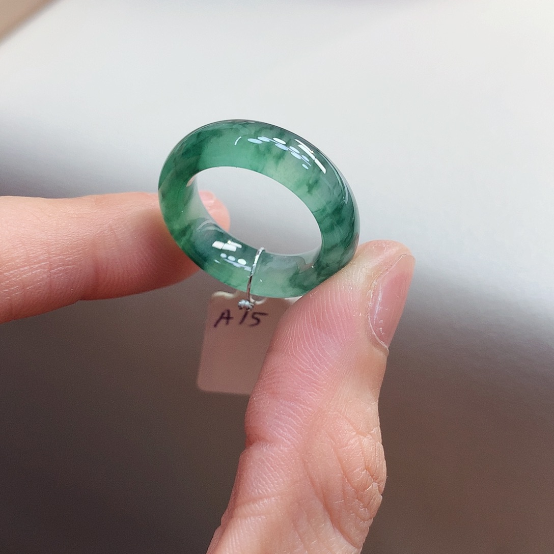翡翠戒指未镶嵌13号