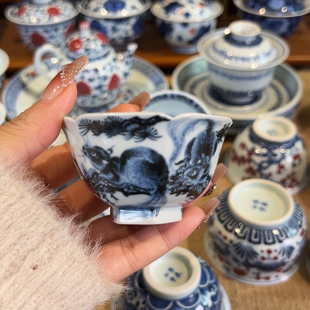 含真新意松鼠杯杯