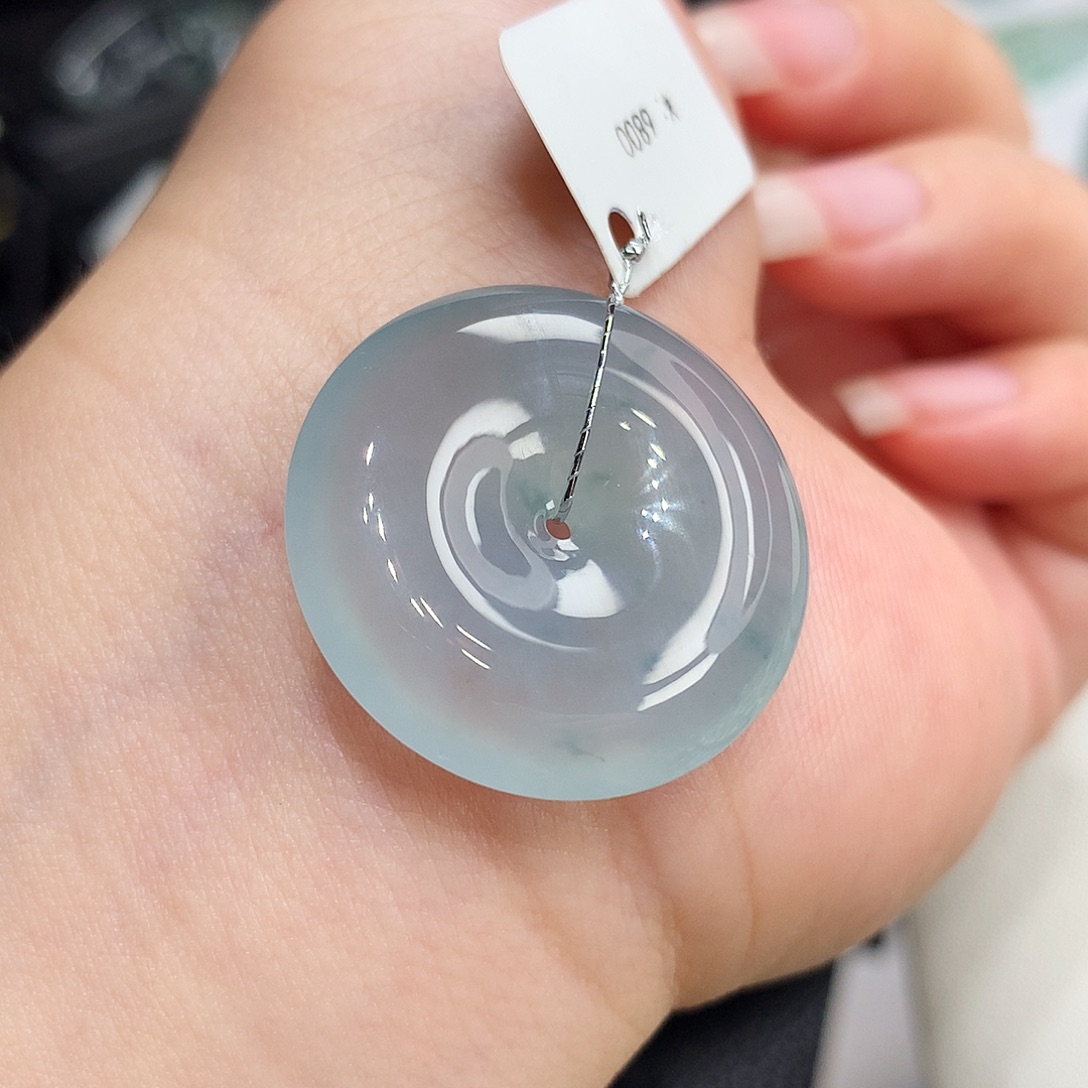 翡翠未镶嵌胸饰翡翠109，26.2/5.7