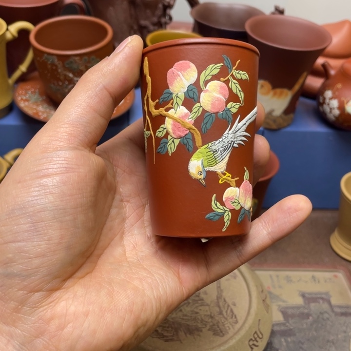 紫砂茶杯紫砂主人杯