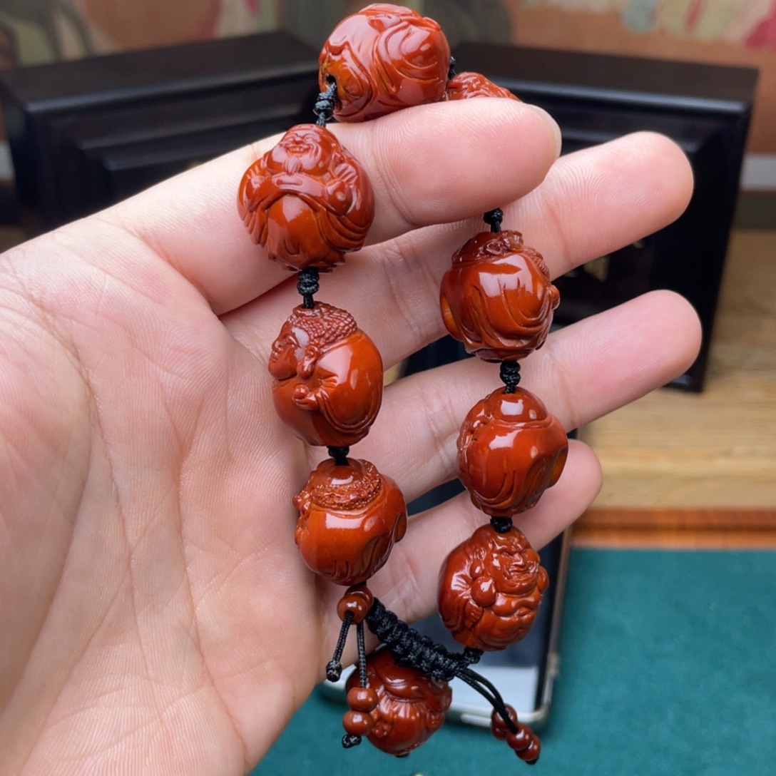 橄榄核手串加***贼群仙会表弟回血