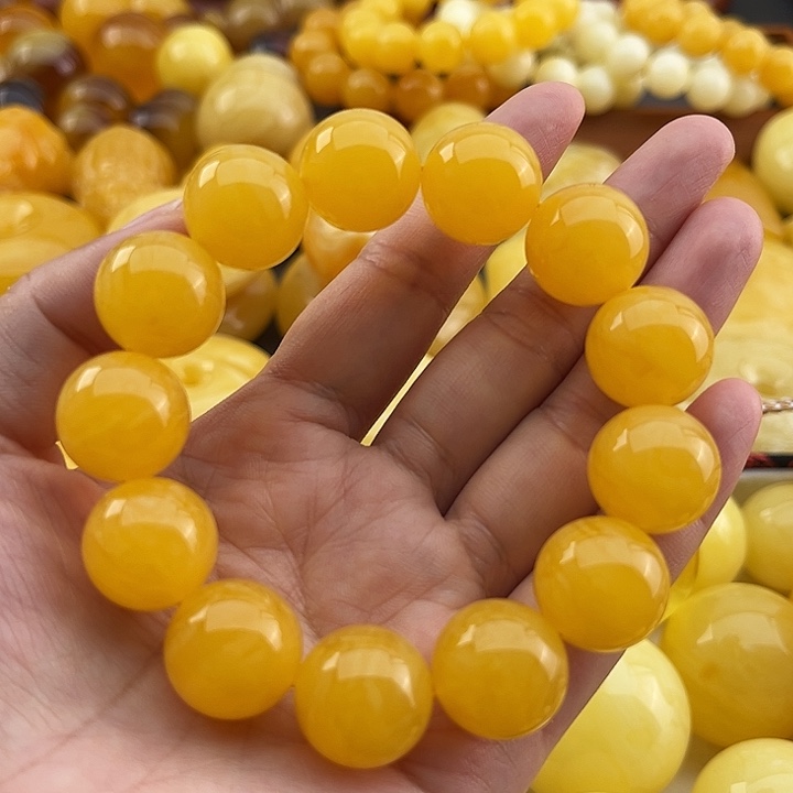 琥珀裸石未镶嵌琥珀蜜蜡