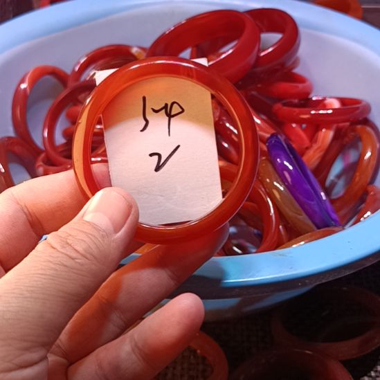 玛瑙/玉髓未镶嵌手镯