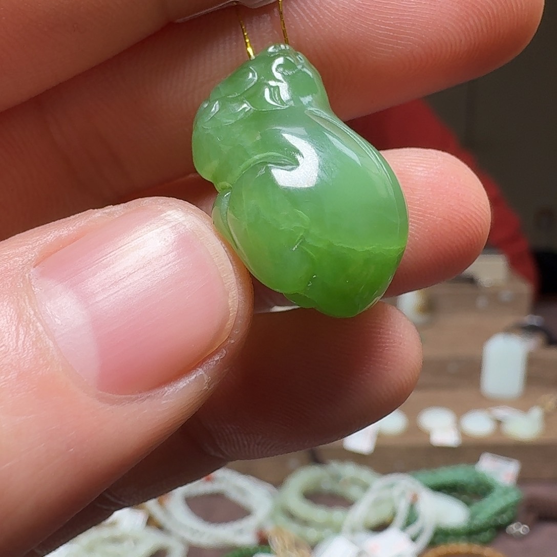 和田玉挂件未镶嵌