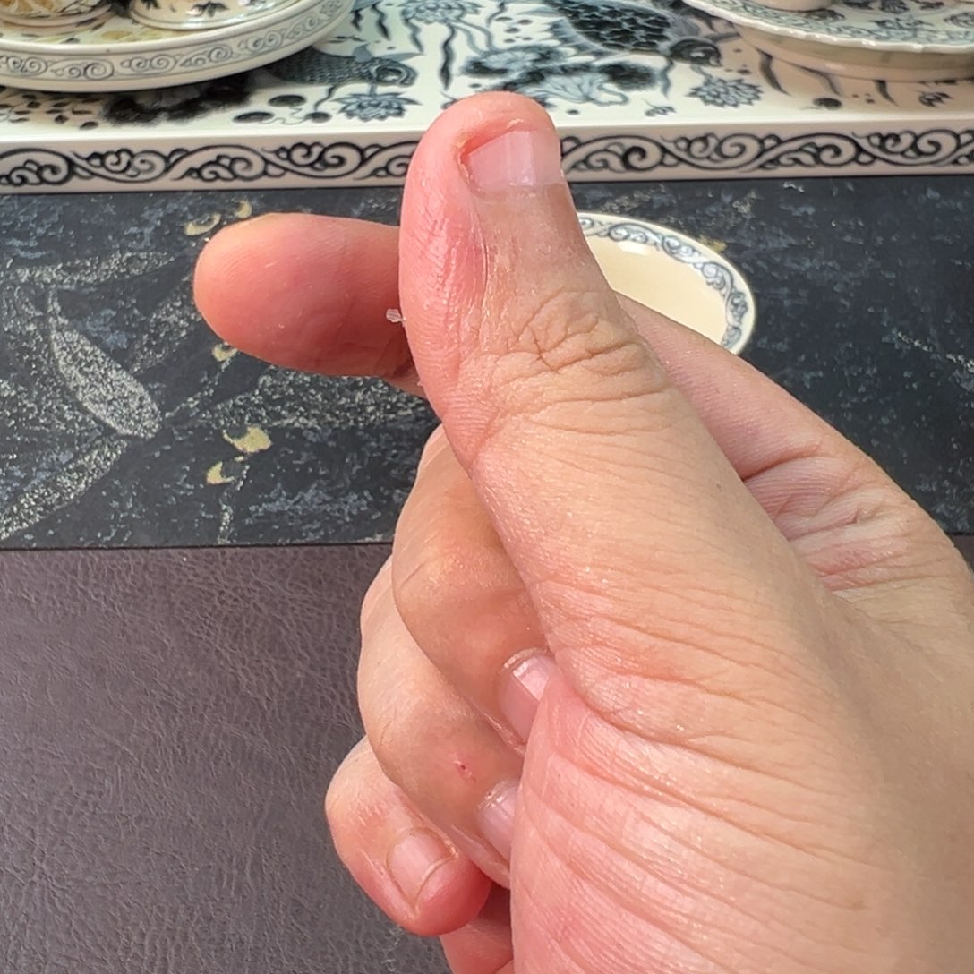 蓝***瓜陶景德镇手工手绘陶瓷