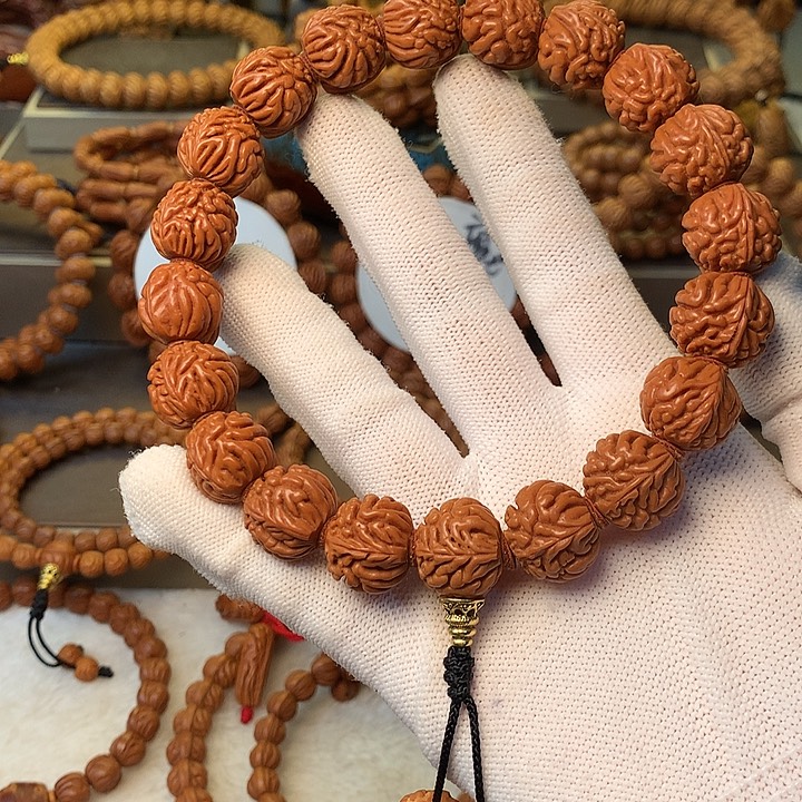 手串桃核秦岭龙纹