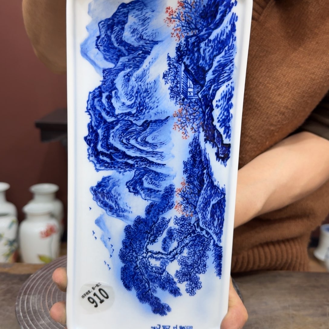瓷摆件吴义松甄选陶瓷910