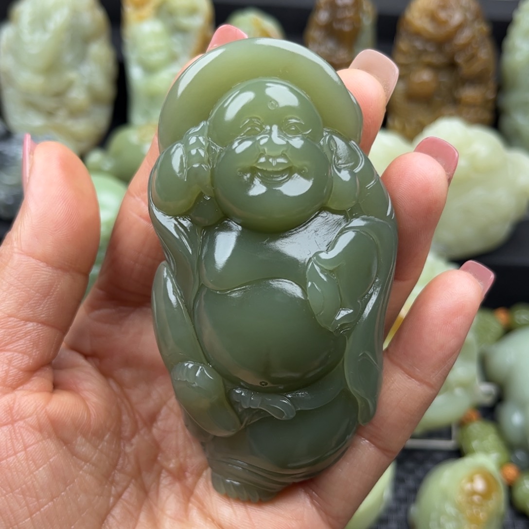 和田玉把件未镶嵌强*.