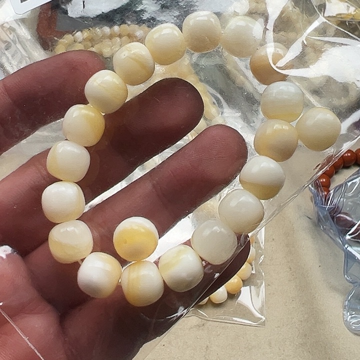 白玉菩提吊坠白色2640