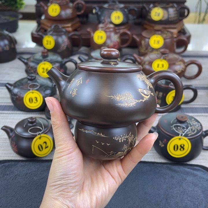 喜***哥坭兴陶原矿坭料制作 230CC