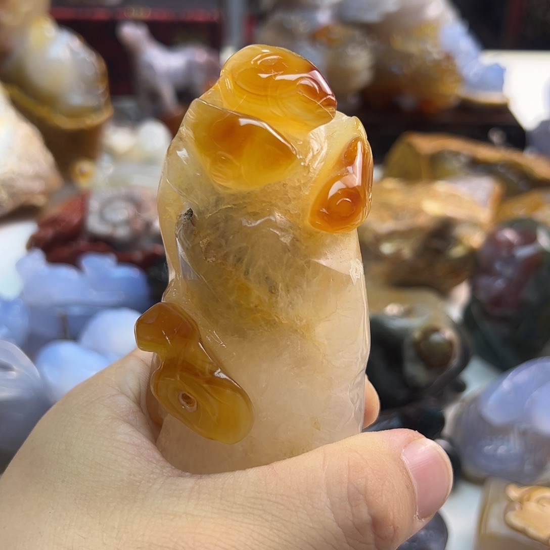 玛瑙/玉髓未镶嵌颈饰