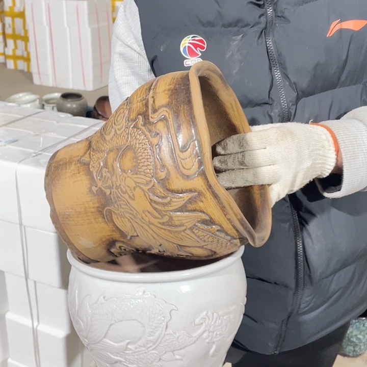 正品两个20/20紫砂