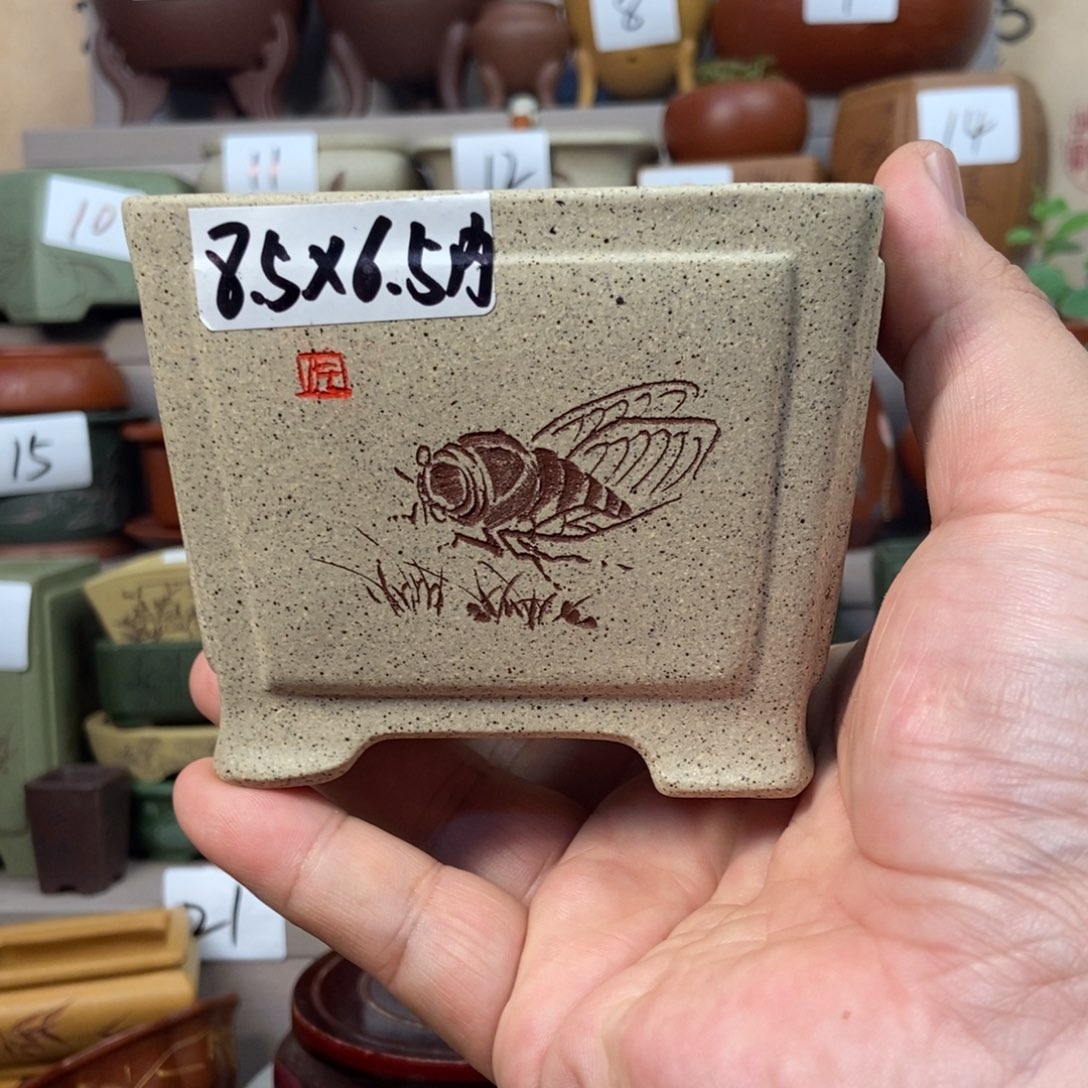 紫砂花盆内口经尺寸