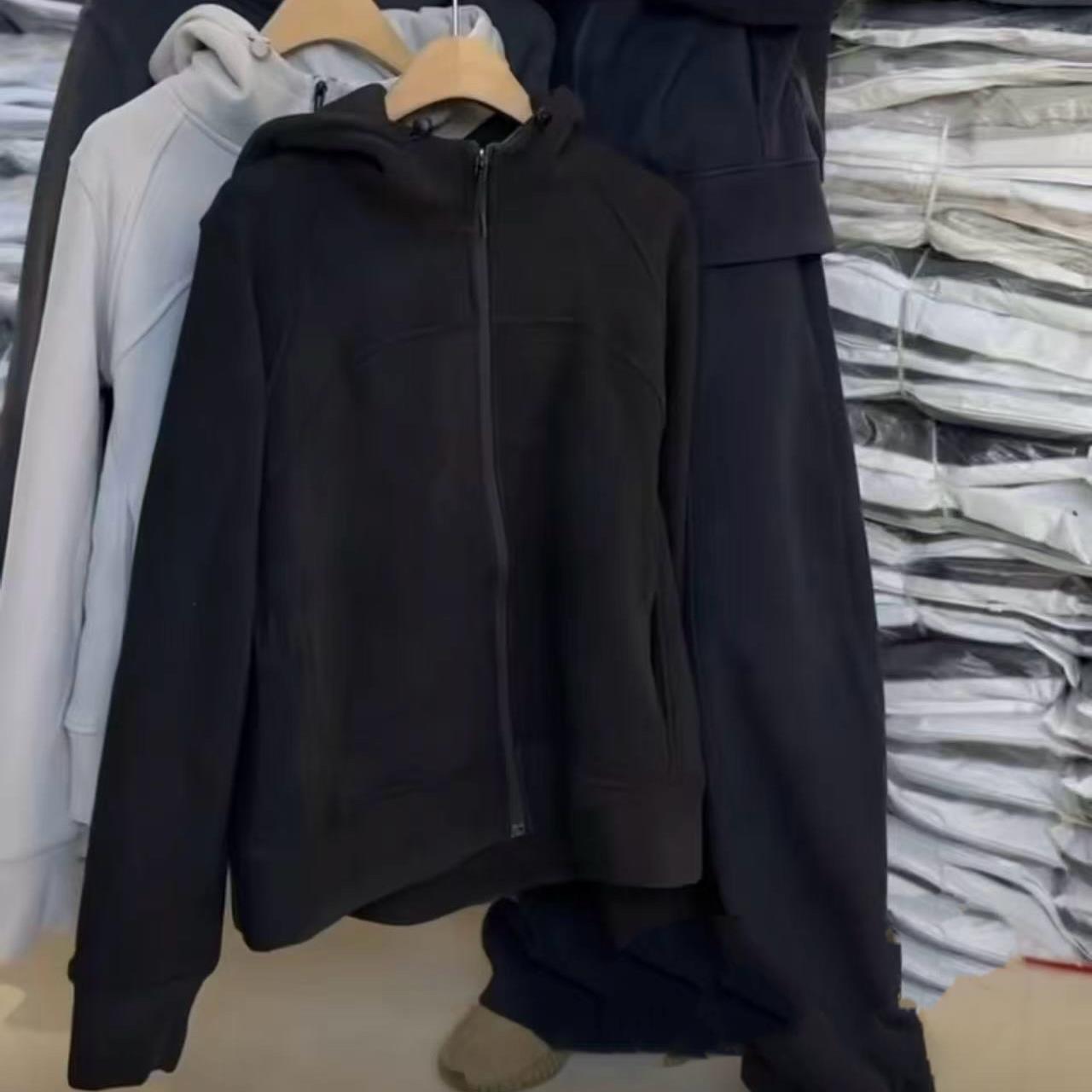 25116长袖连帽衫新款女秋冬休闲拉链开衫（衣长57）