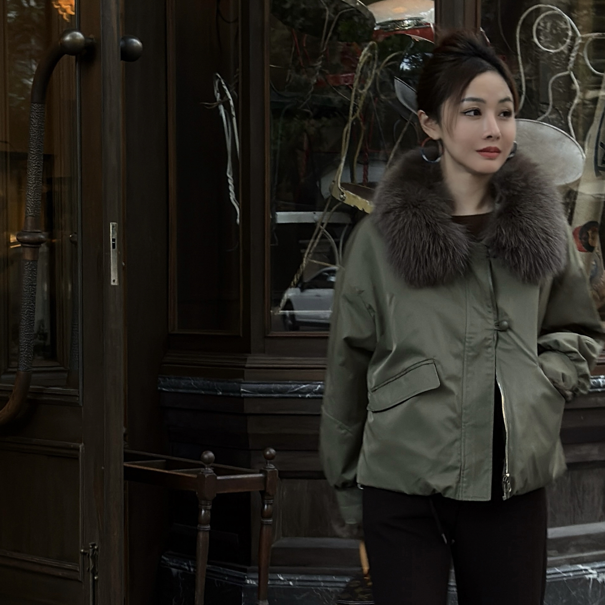 LIU SINYA｜【绿野仙踪】25新款两面穿设计感冬季厚外套