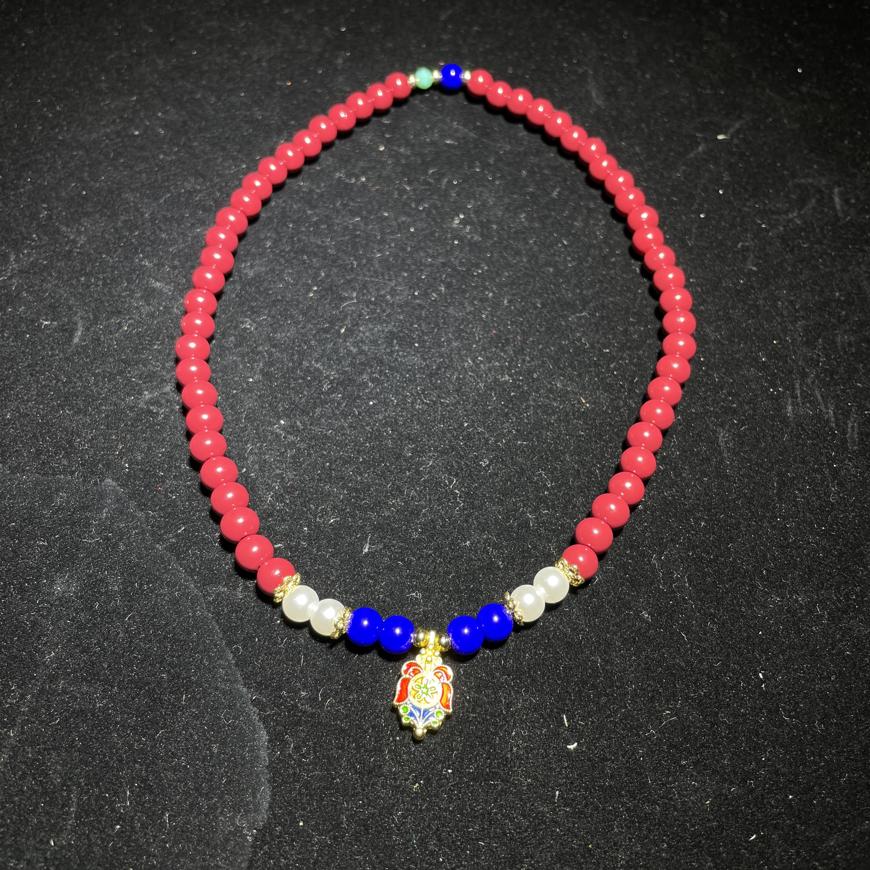 天然辰砂天然辰砂QL78 精品手串<无礼盒>