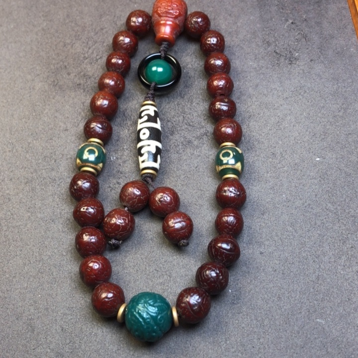 凤眼菩提吊坠凤眼