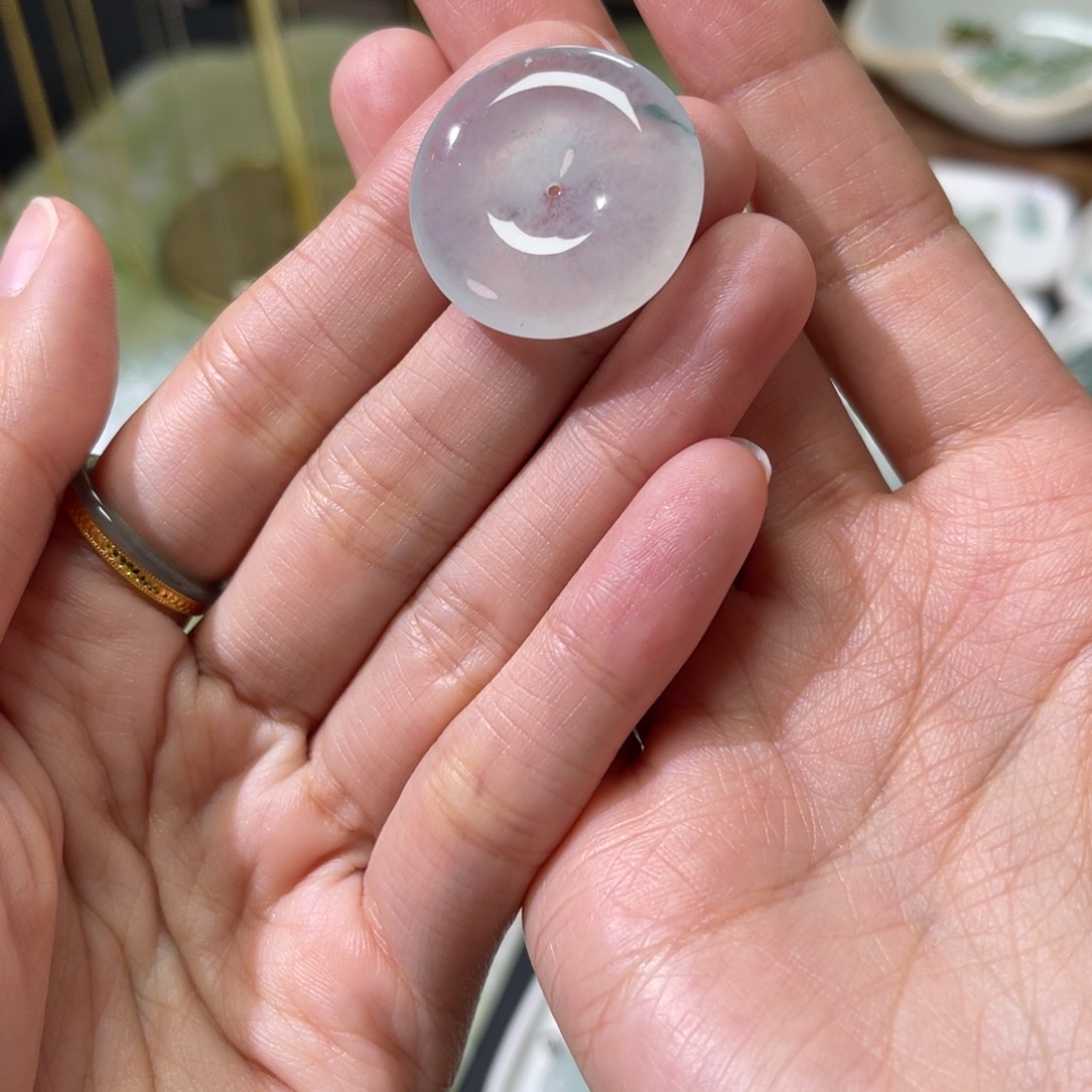 定制翡翠未镶嵌平安口