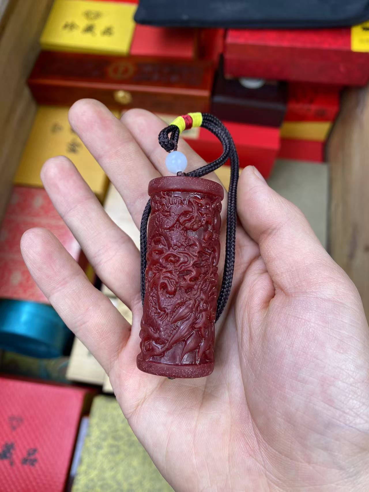 【闪购商品】-龙涎香龙盘柱