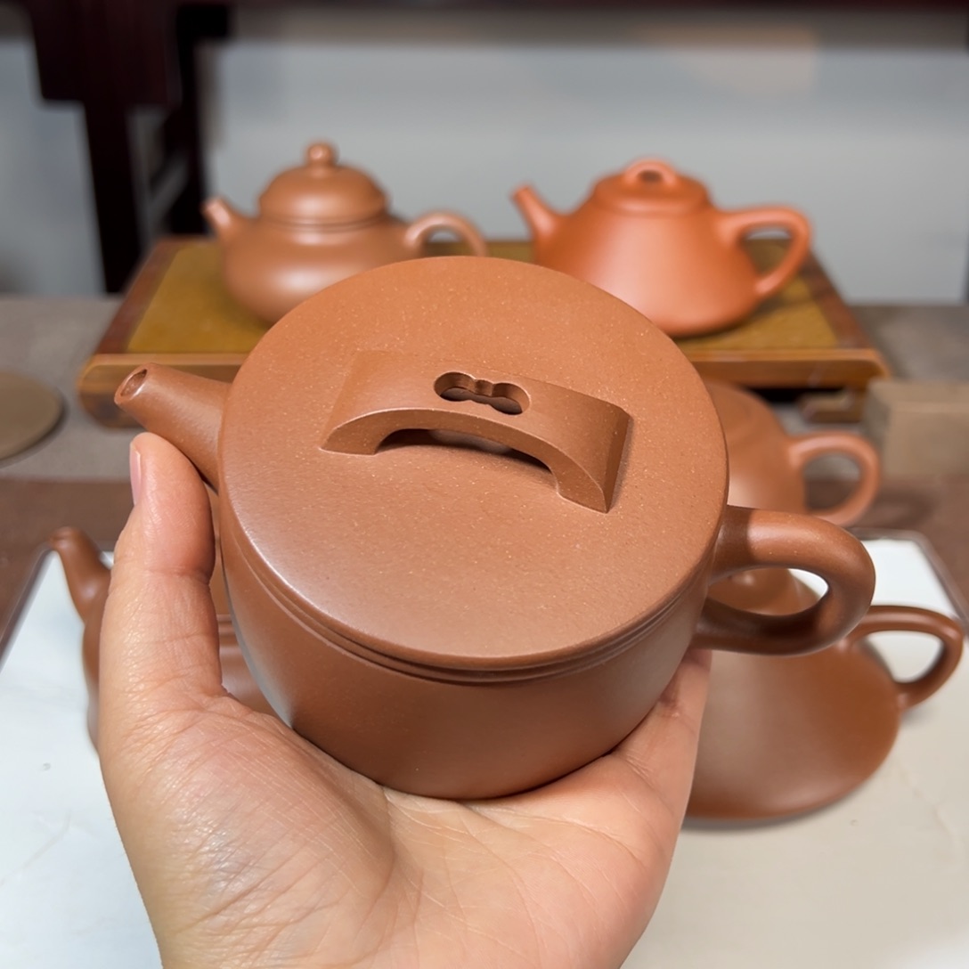 茶壶紫砂汉瓦台西紫泥220