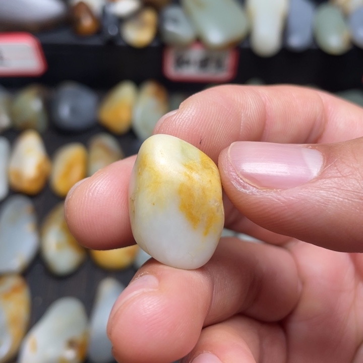 和田玉未镶嵌挂件34