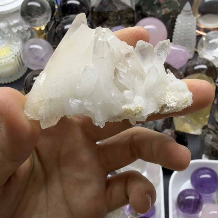 珠宝半成品水晶未镶嵌