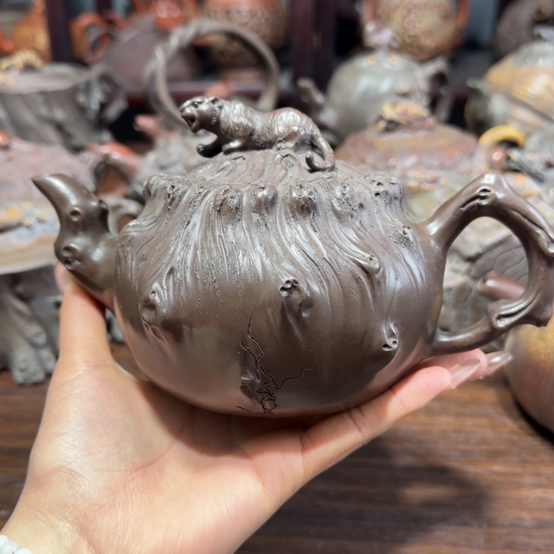 紫砂茶壶冠*阁紫砂壶