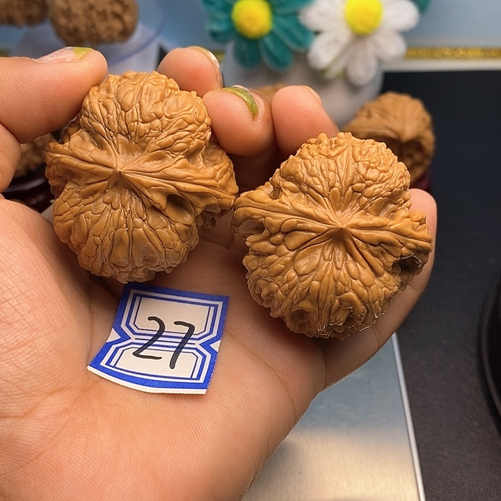 把件文玩核桃43闷墩