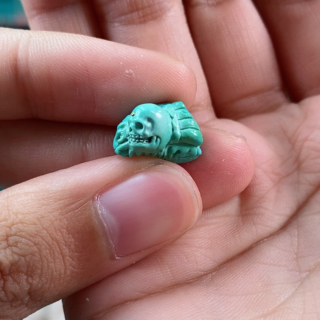 绿松石珠宝奇石未镶嵌