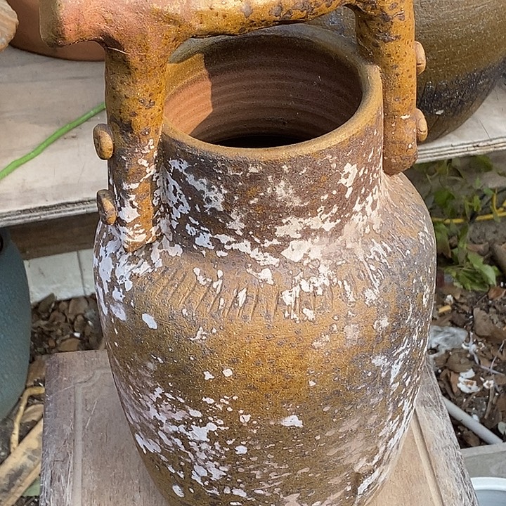 花盆紫砂口13高度40无孔瑕疵孤