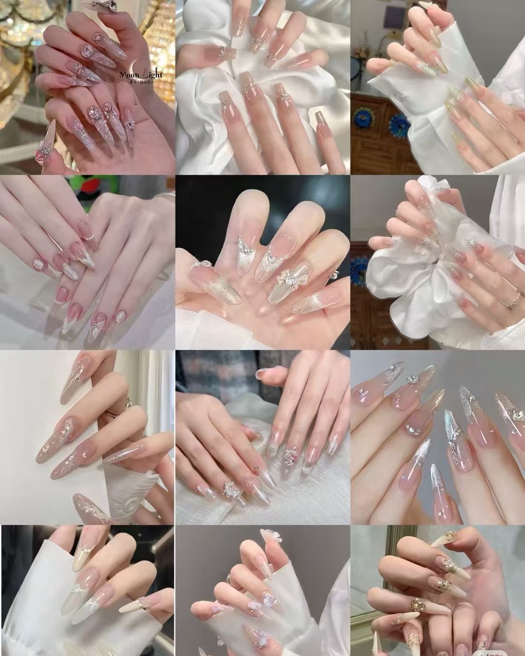 纯手工穿戴甲两单包邮C201-C366（三单送固态胶）