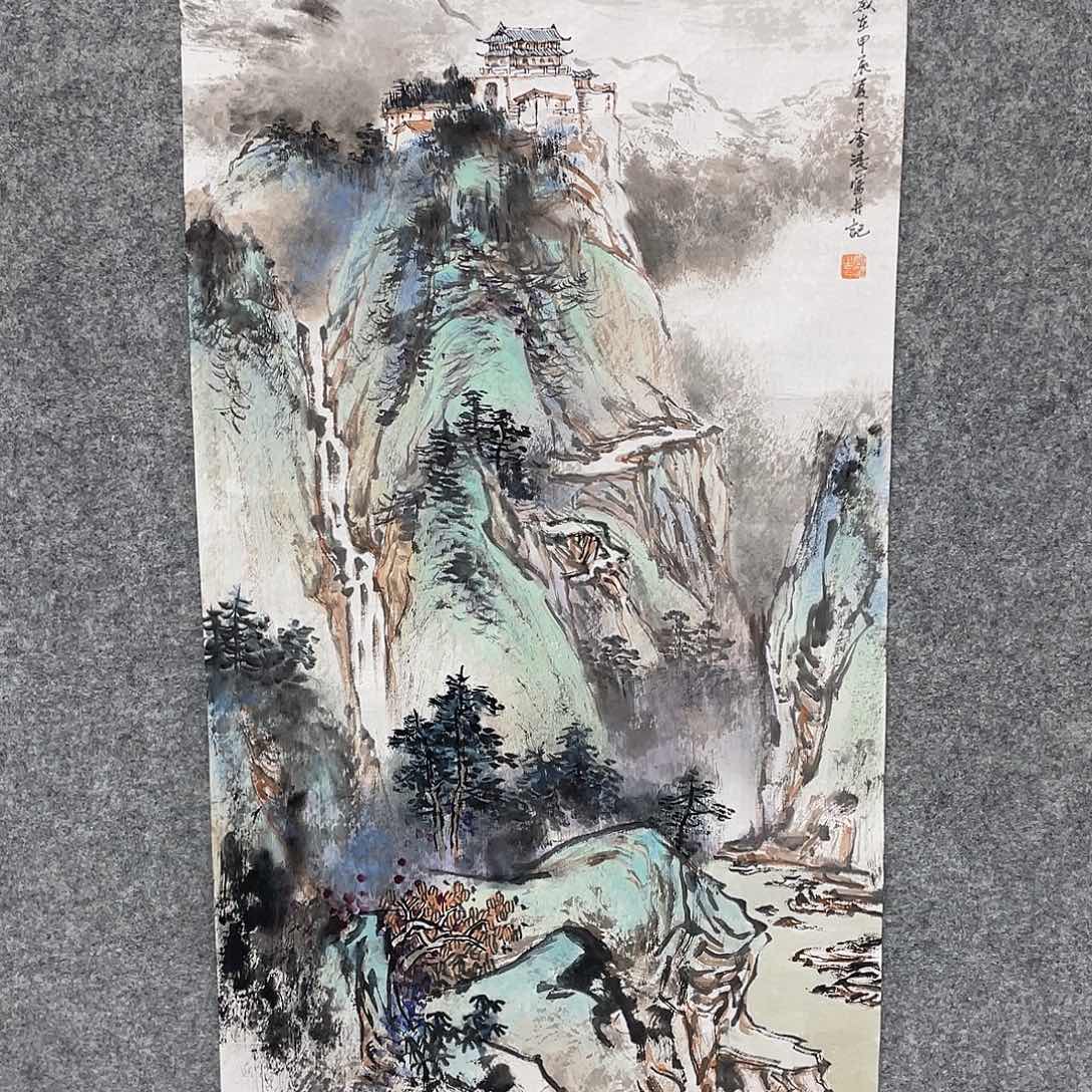 国画李涛山水作品不要错过