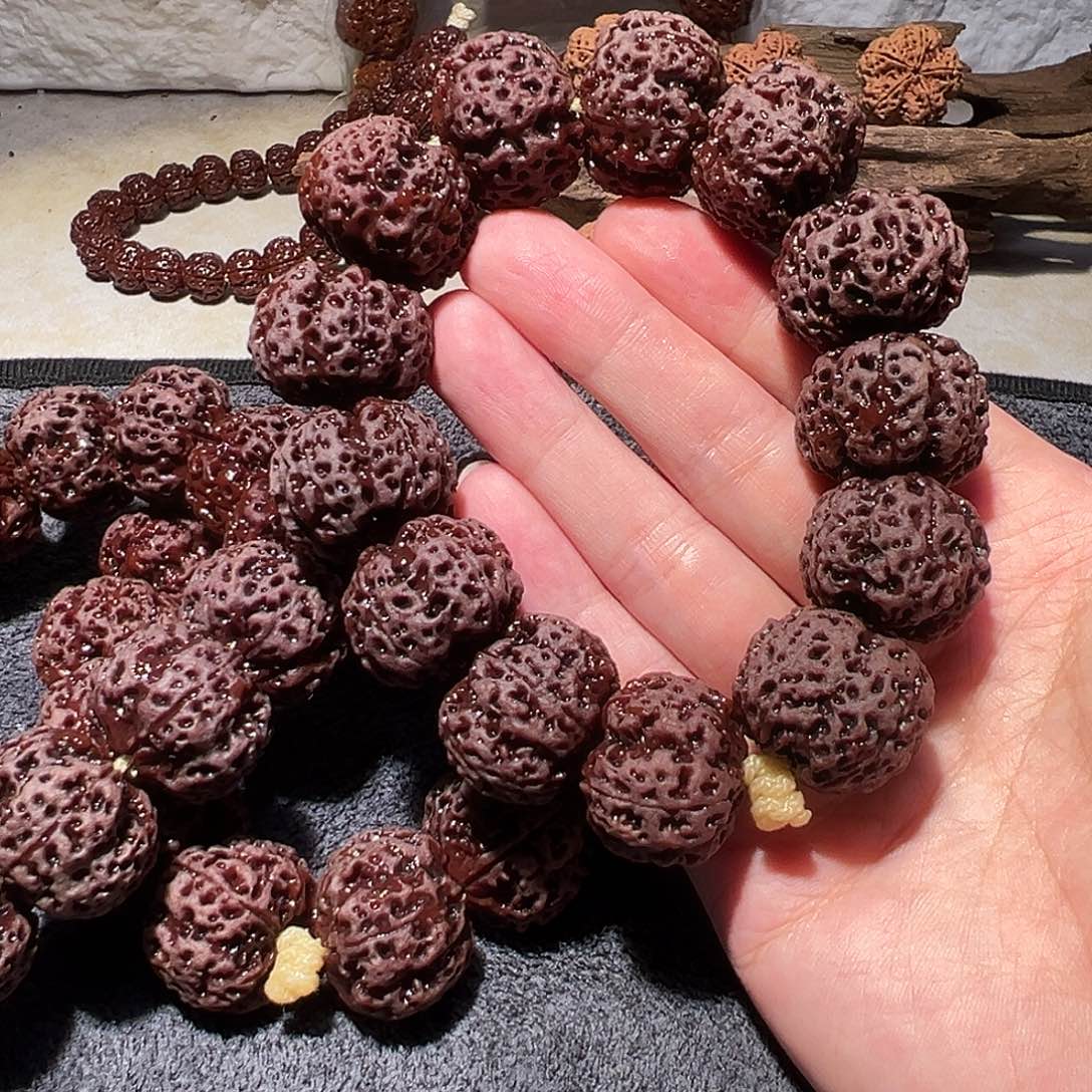 金刚菩提手串毕业级22尺寸左右蜂王福利