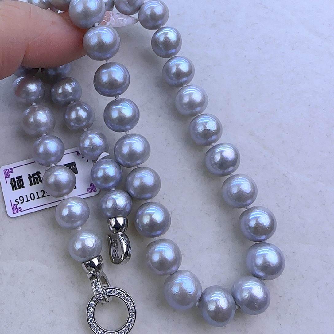 未镶嵌902项链定制淡水珍珠V**子