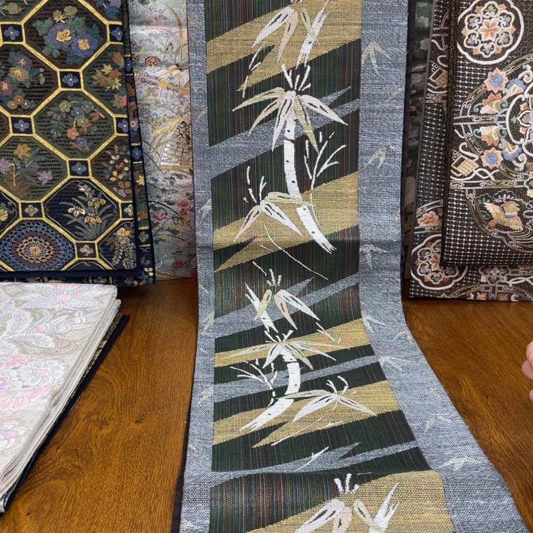 织绣六通唐织竹子