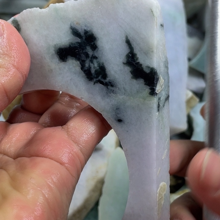 翡翠吊坠(不含链)未镶嵌天然翡翠边角料