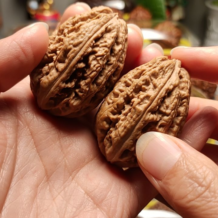 曾***经文玩核桃吊坠兔嘴蚂蚁天罡