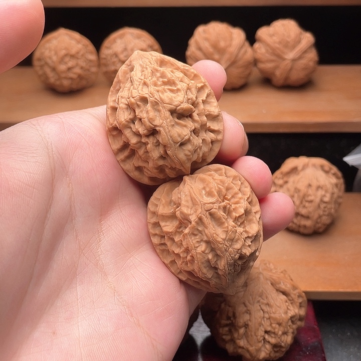 吊坠文玩核桃38毕业全品十三陵鸡心