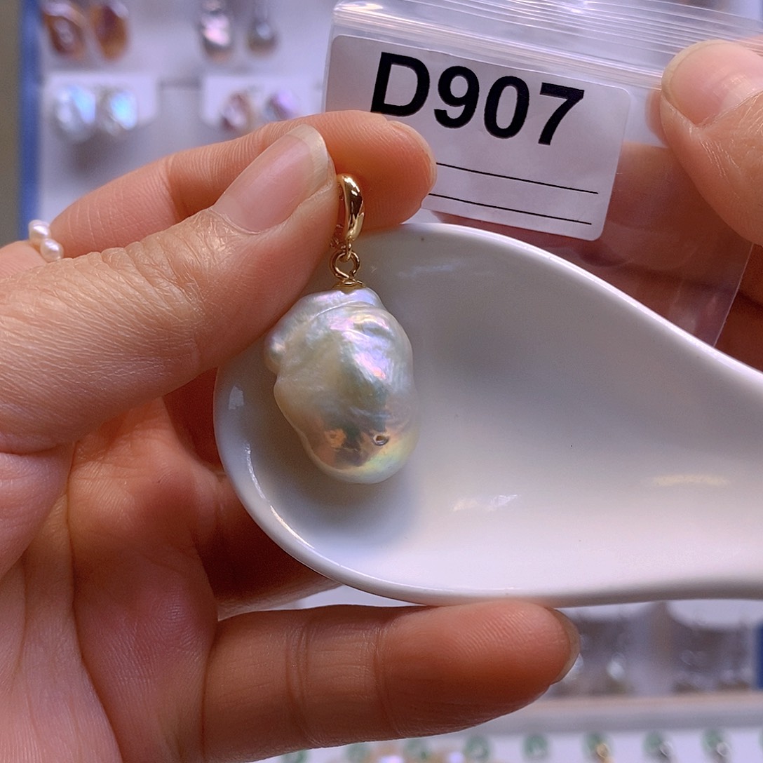 淡水珍珠颈饰银S925镶嵌