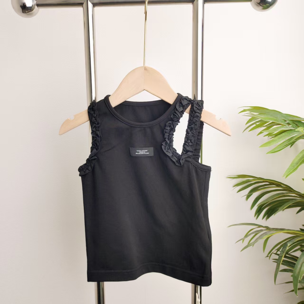 【G079】黑色背心B9-1