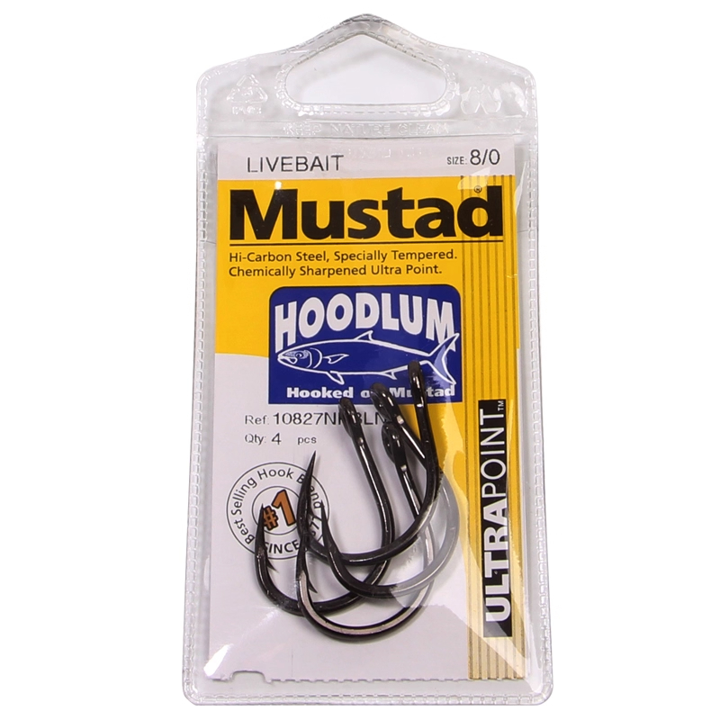 Mustad慕斯达挪威青鱼鲟鱼钩海钓恶棍钩铁板钩南油金枪鱼巨物鱼钩
