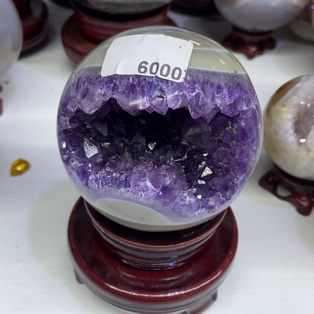 媚***大型摆件（非配饰）紫晶未镶嵌琪