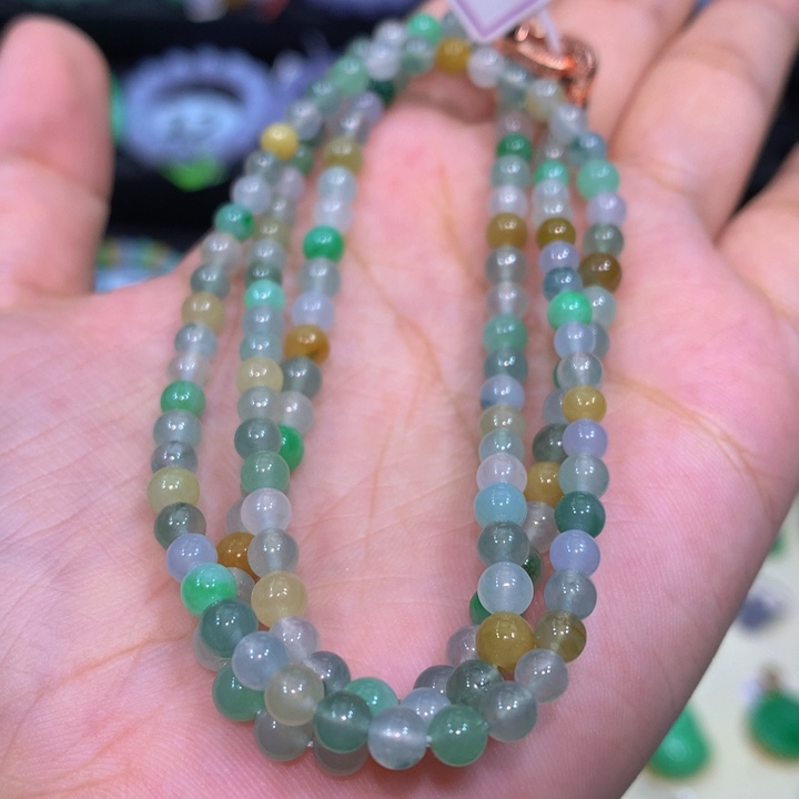 翡翠未镶嵌手链翡翠