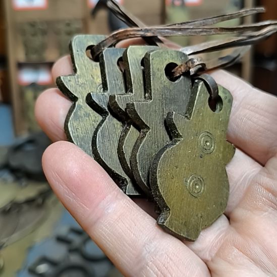 木***3硅胶拉手5个，包浆自然